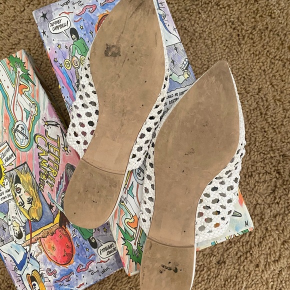 Jeffrey Campbell Leno White Slide - Picture 3 of 8